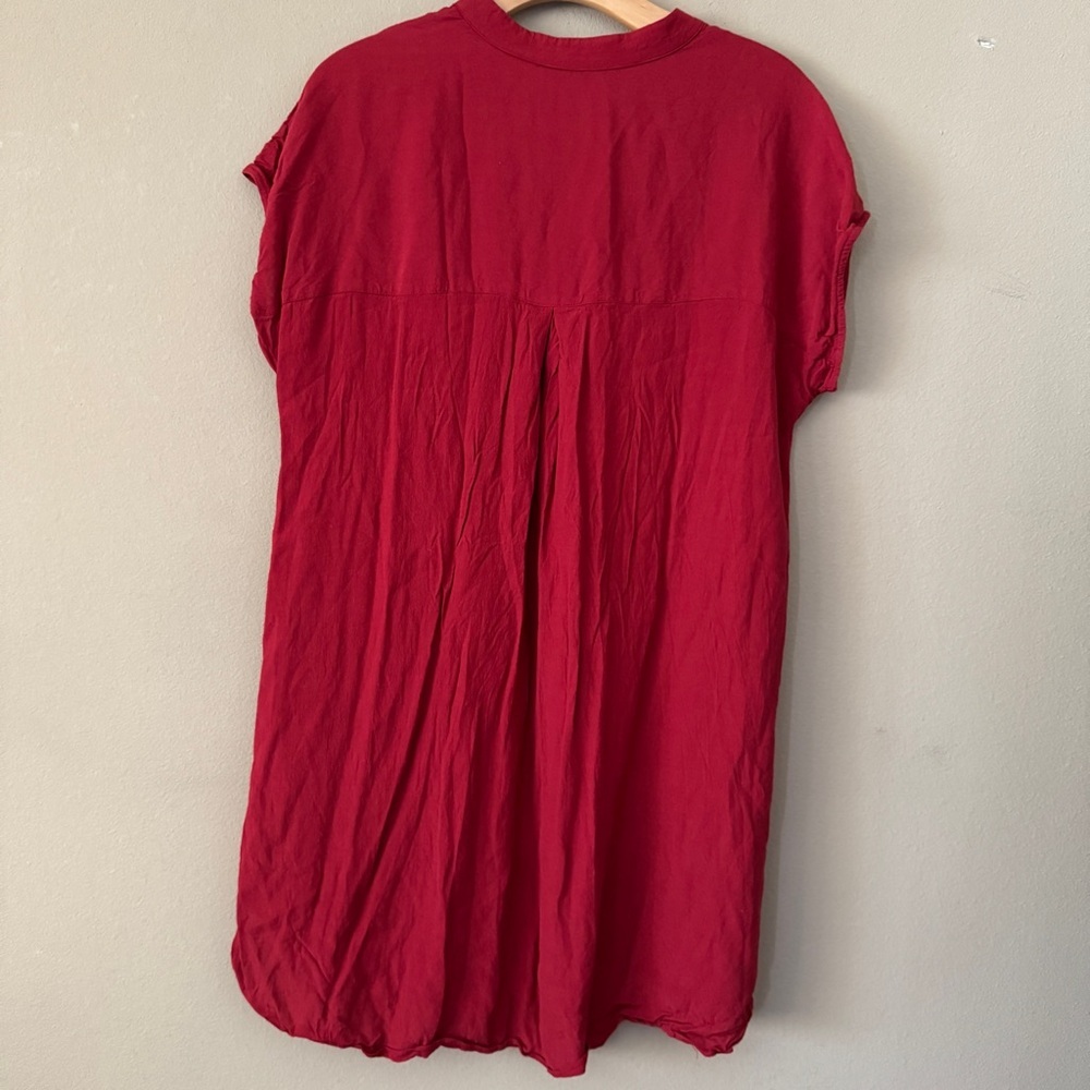 Madewell Terracotta Mini Dress Size M - Picture 6 of 9